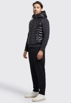 Khujo Bolt Shiny - Chaqueta De Entretiempo - Schwarz -Moda Tienda 71933b909948421f98a4bcfb7363798f