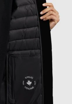 Khujo Ruth Matt - Abrigo De Invierno - Schwarz -Moda Tienda 74206a80486b4b2f88571b1278ab0ff5