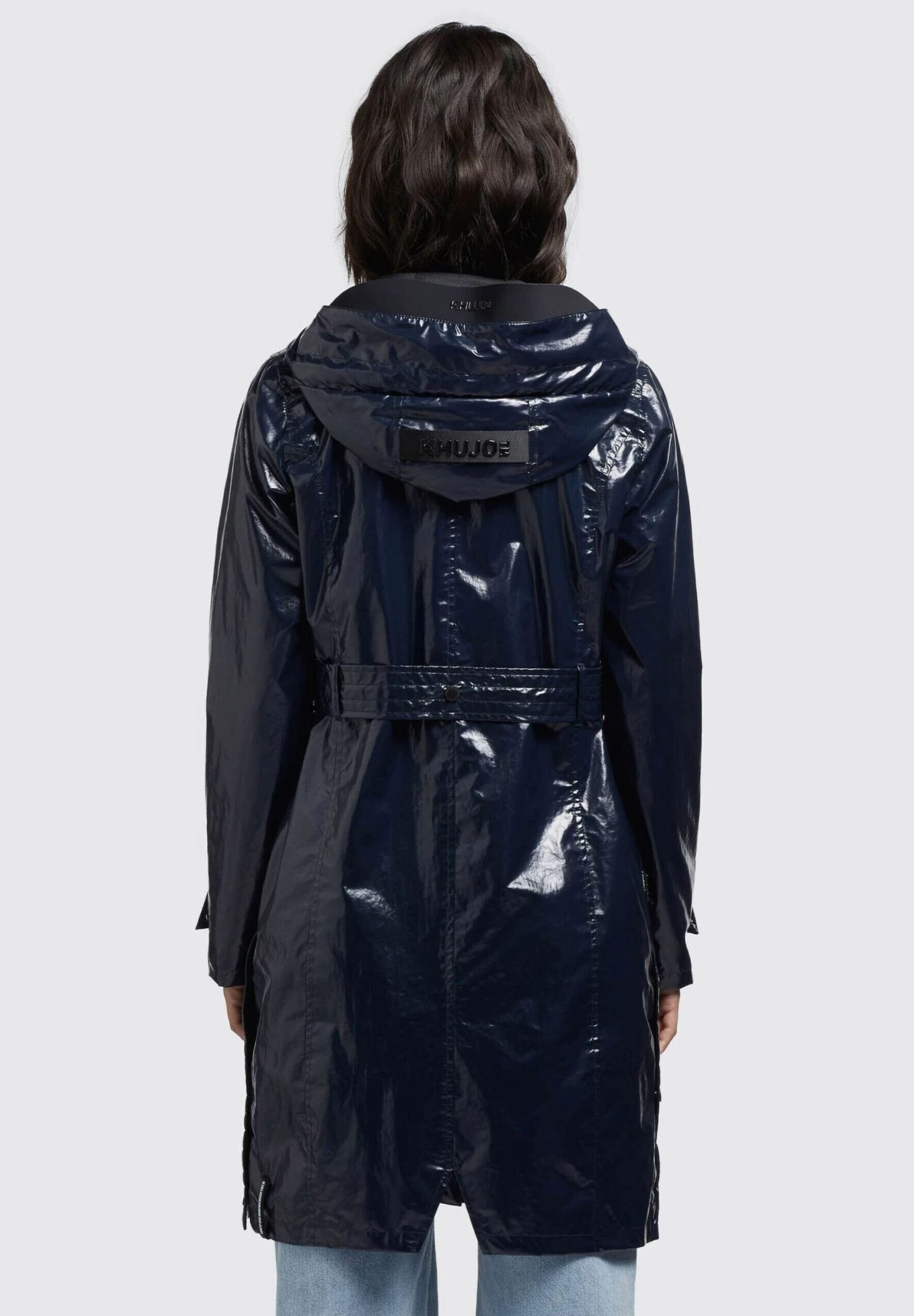 Khujo Alecia - Gabardina - Dunkelblau 5 Khujo Alecia - Gabardina - Dunkelblau - Image 3
