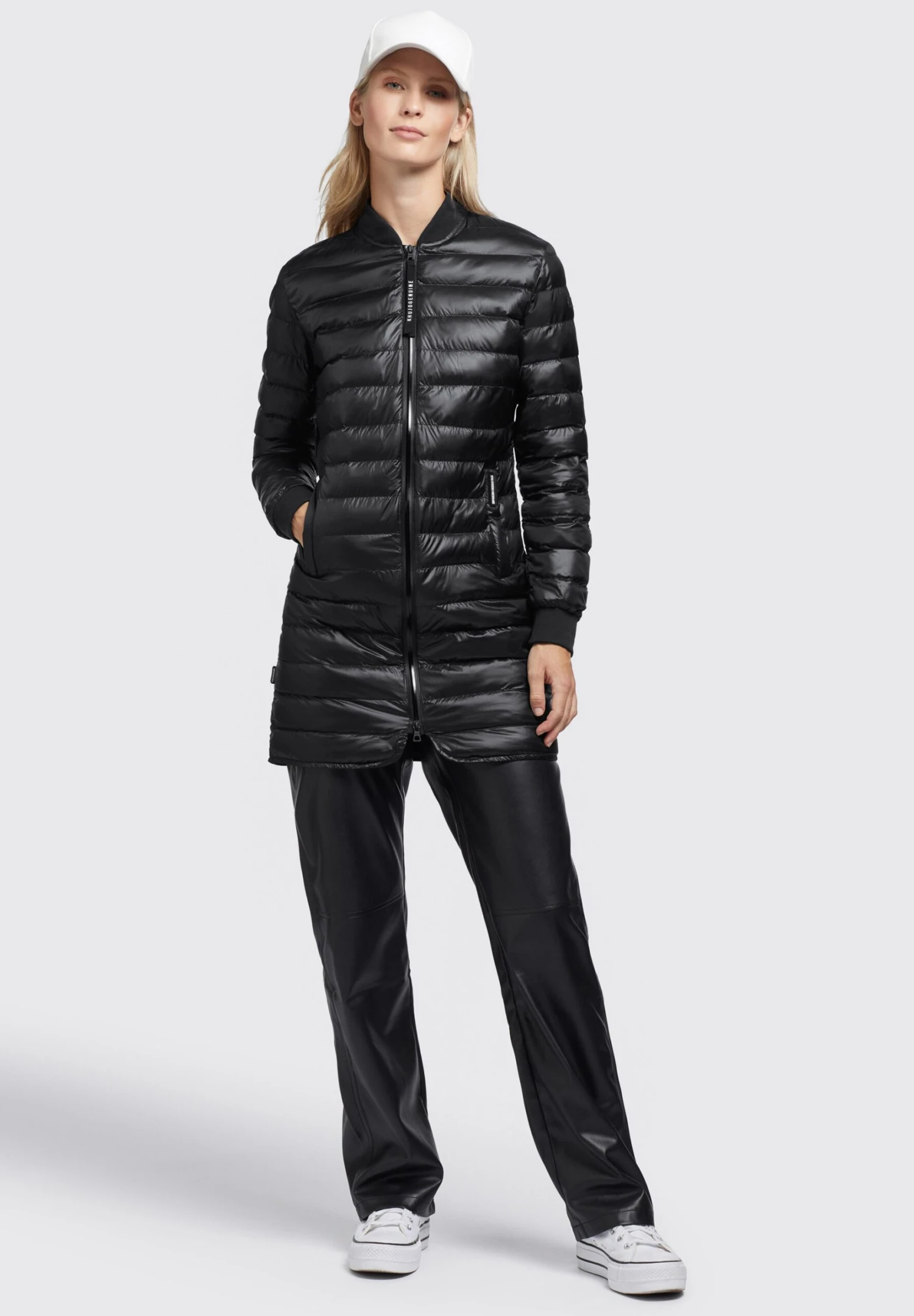 Khujo Greta Shiny - Chaqueta De Entretiempo - Schwarz 4 Khujo Greta Shiny - Chaqueta De Entretiempo - Schwarz - Image 2