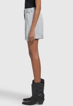 Khujo Elida - Shorts - Grey -Moda Tienda 7a27bdacec7347c48ff476c89f38e9e6