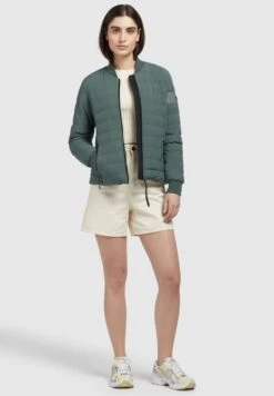 Khujo Maude Matt - Chaqueta De Entretiempo - Kupfergrün -Moda Tienda 83de182a169741dfad6d87ce9b7cd168