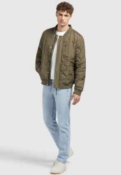 Khujo Carlson - Chaqueta De Entretiempo - Olivgrün -Moda Tienda 85db6bc3363641a69e75e5f83b7fe269