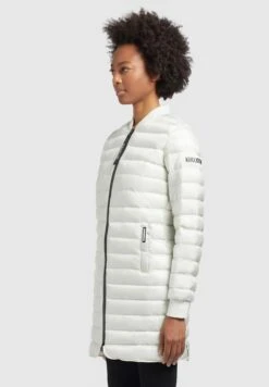 Khujo Greta Shiny - Chaqueta De Entretiempo - Cremeweiß -Moda Tienda 8a0fbfd740a24f0c95cd06f7b903eaeb