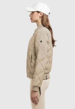 Khujo Leona - Chaquetas Bomber - Beige -Moda Tienda 8b05536c77a4479282fd09d2545cb0c9