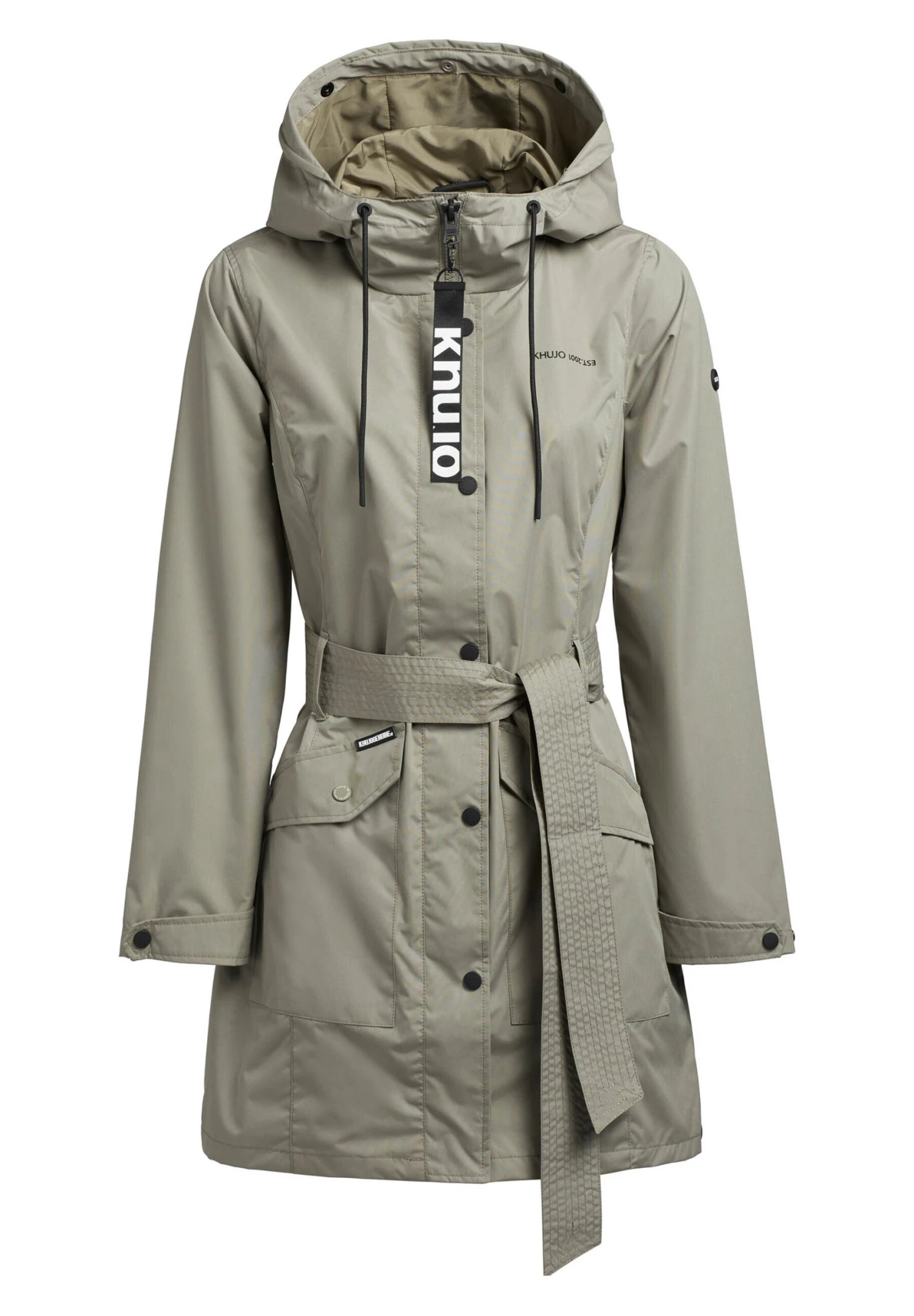 Khujo Lauren - Parka - Khaki 9 Khujo Lauren - Parka - Khaki - Image 7