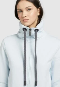 Khujo Tosta - Sudadera Con Cremallera - Hellblau -Moda Tienda 8f6de69aba834e65bca09dc973c828dc