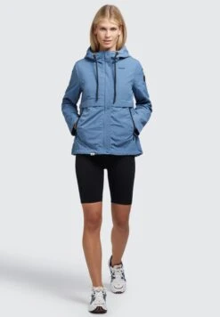 Khujo Zahira - Chaqueta Fina - Blau -Moda Tienda 8f995e60fd514463b5689fec1186a594