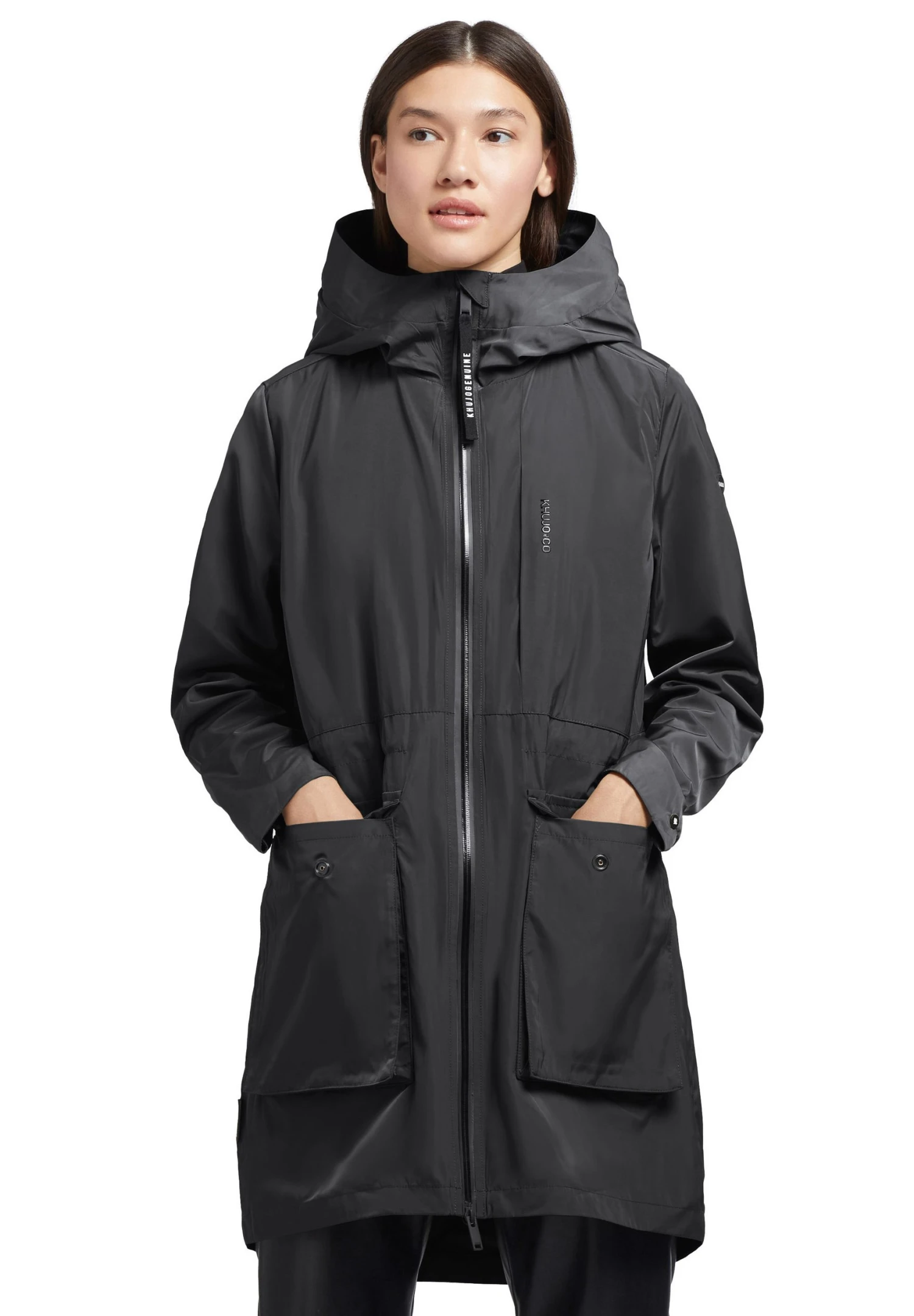 Khujo Mantel Ging - Abrigo Corto - Schwarz 10 Khujo Mantel Ging - Abrigo Corto - Schwarz - Image 8