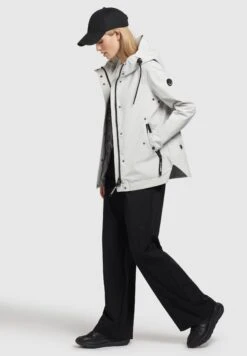 Khujo Kaya - Chaqueta Outdoor - Hellgrau -Moda Tienda 93a3e083aed0449e86bec80dd2bf6af1