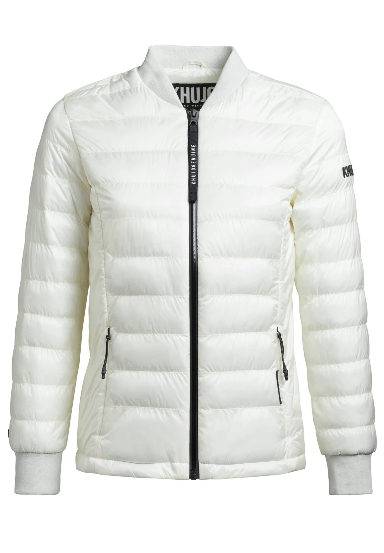 Khujo Maude Shiny - Chaquetas Bomber - Cremeweiß 9 Khujo Maude Shiny - Chaquetas Bomber - Cremeweiß - Image 7