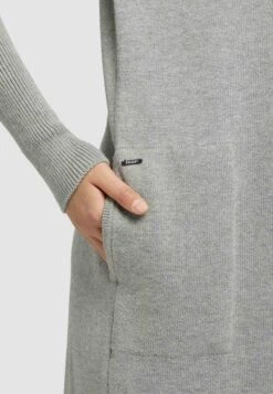 Khujo Elina - Abrigo Corto - Grau Meliert -Moda Tienda 95b9ac00db7e4f4686cc360b54feeaa1