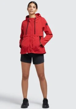 Khujo Zahira - Chaqueta Fina - Rot -Moda Tienda 9721791ac68f4236ba17d9ac920f3582