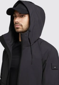 Khujo Eldon - Chaqueta Outdoor - Schwarz -Moda Tienda 97cb4ad1a0ed4516ae38dbb2103a5f92