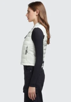 Khujo Stacy- Chaleco - Weiß -Moda Tienda 99b7c51d04e942ca982ec53bc9d119d0