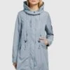 Khujo Dayes - Parka - Blaugrau Hell -Moda Tienda 99bdf20e818f4cd7b6cfdb95df75bedd