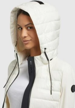 Khujo Ruth Shiny - Abrigo De Invierno - Cremeweiß -Moda Tienda 9a8badde7a564459856d7569ad7d61d0