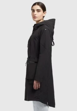 Khujo Levane - Impermeable - Schwarz -Moda Tienda 9aa2374c6c9b4fce8c4a1b59cb25c91f