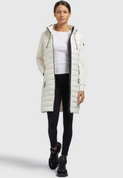 Khujo Ruth Shiny - Abrigo De Invierno - Cremeweiß -Moda Tienda 9e0acf10b99741d09b08f8c008c3e9d3