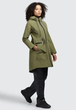 Khujo Levane - Impermeable - Olivgrün -Moda Tienda 9e720816889649099d2b9da61d82da0c