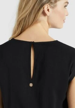 Khujo Candide - Vestido De Tubo - Schwarz -Moda Tienda 9f1b0fa3e34d4ef2a543dbb01b81a952