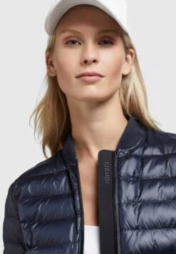 Khujo Greta Shiny - Chaqueta De Entretiempo - Dunkelblau -Moda Tienda a6be3e12553d4dd4831a952a59095db9