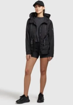 Khujo Debby - Chaqueta Fina - Schwarz -Moda Tienda a8b4b44fe8bb4fa1b55ba28f11c69714