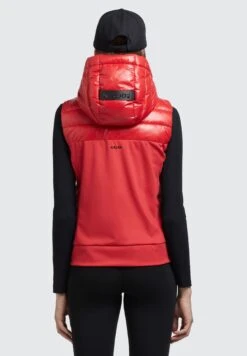 Khujo Fabia Shiny - Chaleco - Rot 12 Khujo Fabia Shiny - Chaleco - Rot -Moda Tienda abaa5fd4d4b949cc89f8c350b6ce724a