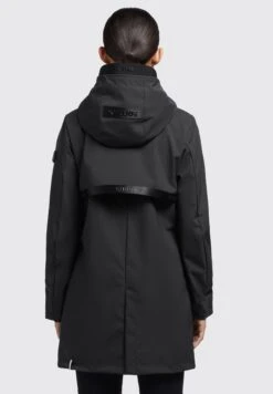 Khujo Izaf - Impermeable - Schwarz -Moda Tienda ad26ed270223426ca9025f419c527406