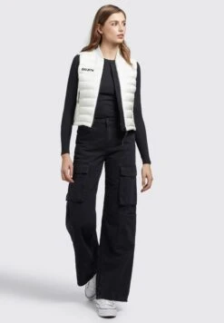 Khujo Stacy- Chaleco - Weiß -Moda Tienda b0a1d287f8b94bf58ceed05e3a64d42a