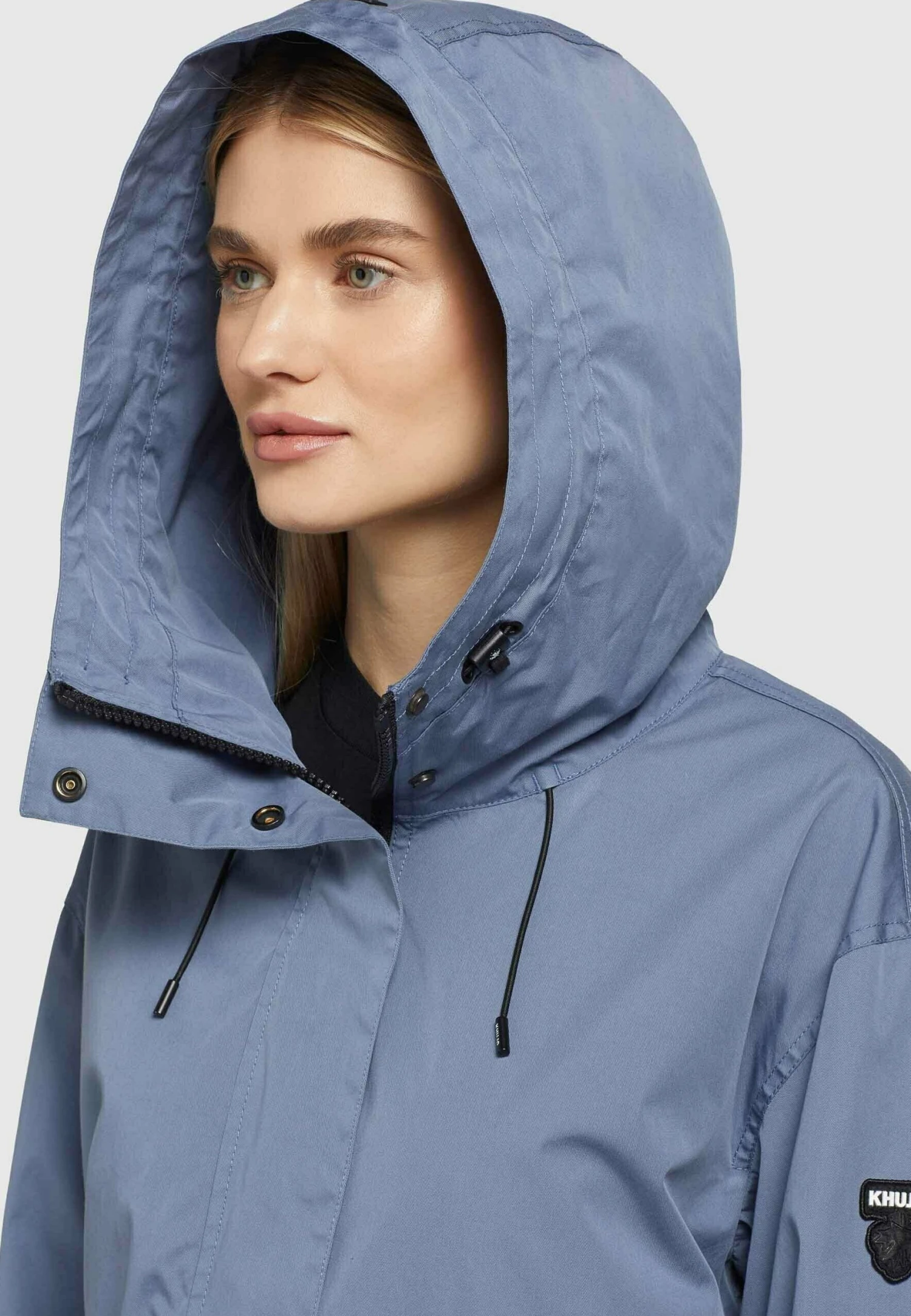 Khujo Frips - Chaqueta De Entretiempo - Blau 6 Khujo Frips - Chaqueta De Entretiempo - Blau - Image 4