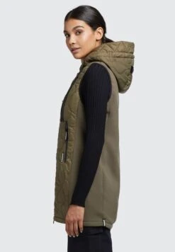 Khujo Malin - Chaleco - Olivgrün -Moda Tienda b3062c7e77254d018e159f34209b975e