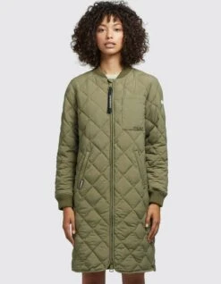 Khujo Mary - Abrigo De Invierno - Olivgrün