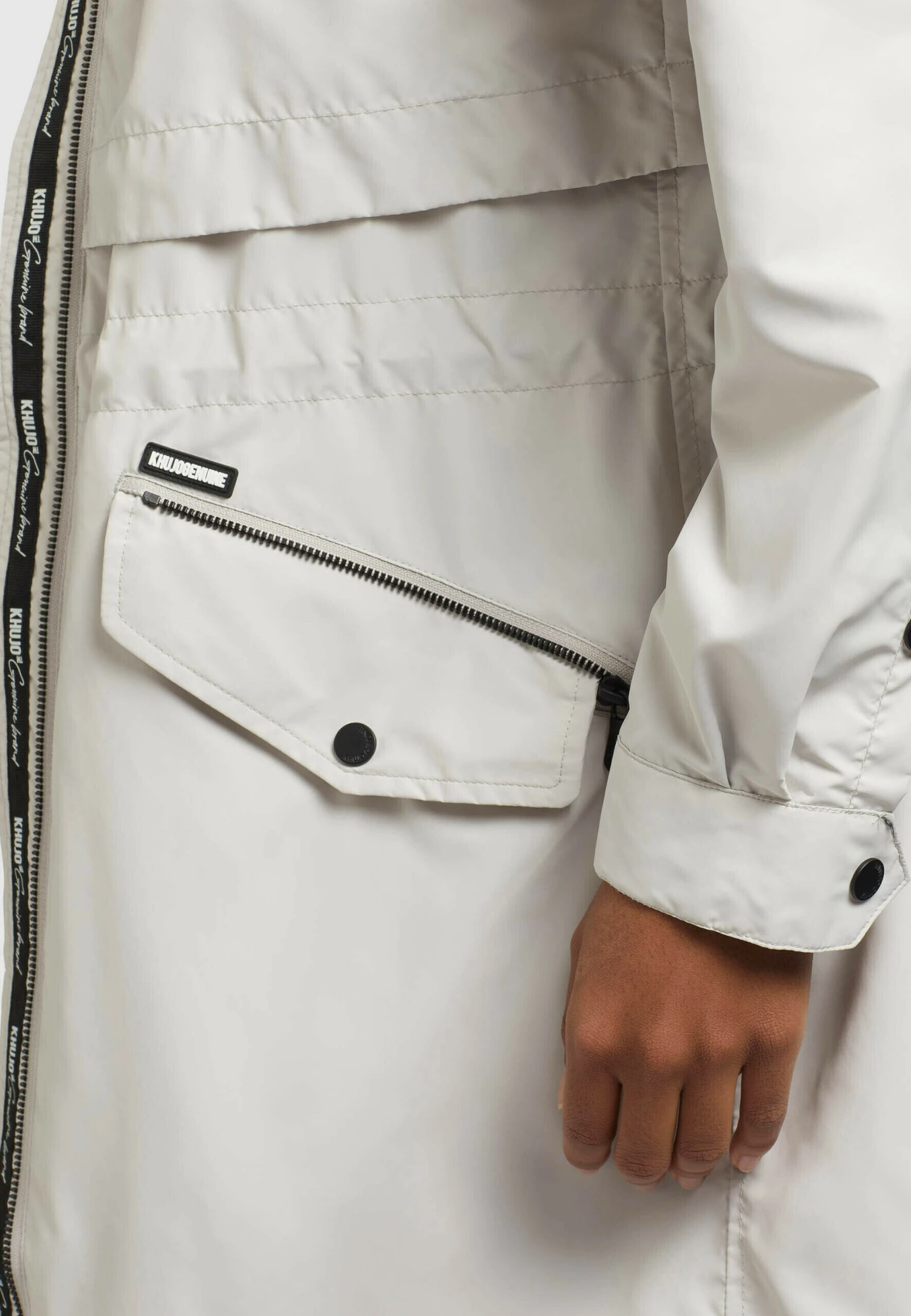 Khujo Ariana - Parka - Hellgrau 8 Khujo Ariana - Parka - Hellgrau - Image 6