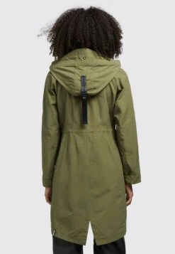 Khujo Levane - Impermeable - Olivgrün -Moda Tienda b3f68687684a42398b7842c4c40343ed