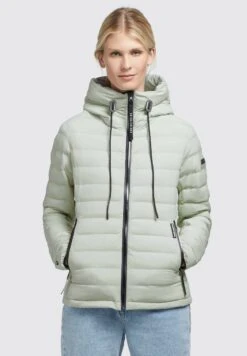 Khujo Lovina Matt - Chaqueta De Entretiempo - Blassgrün