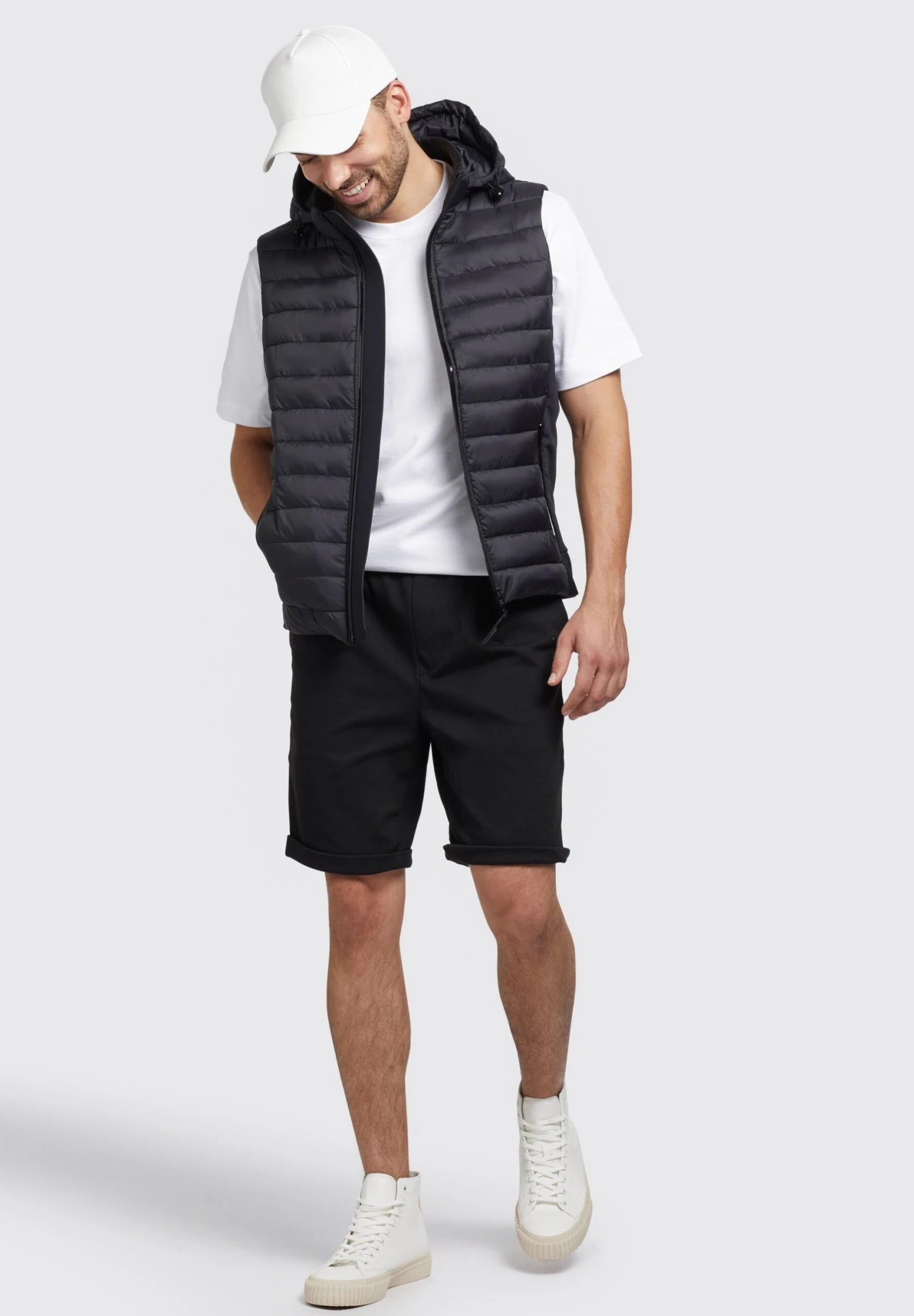 Khujo Wemo Matt - Chaleco - Schwarz 4 Khujo Wemo Matt - Chaleco - Schwarz - Image 2