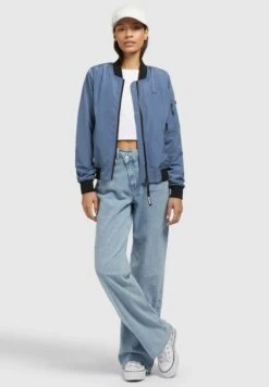 Khujo Stence2 - Chaquetas Bomber - Blau -Moda Tienda bb7dcd82a2694227ac8bfceb70c860d1