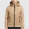 Khujo Bolt Matt - Chaqueta De Entretiempo - Beige -Moda Tienda bc233c988b3245f9bf2d6a265084b1bd