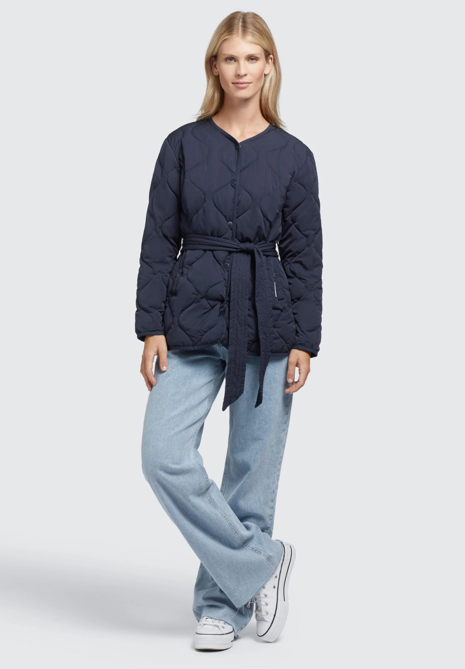 Khujo Yuna - Chaqueta De Entretiempo - Dunkelblau 4 Khujo Yuna - Chaqueta De Entretiempo - Dunkelblau - Image 2