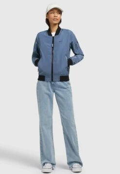 Khujo Stence2 - Chaquetas Bomber - Blau -Moda Tienda c0e18214df44489ebdf901afd72f33e4