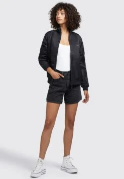 Khujo Lova - Chaqueta De Entretiempo - Schwarz -Moda Tienda c18fe2af91c04da89407ef1c6b53c452