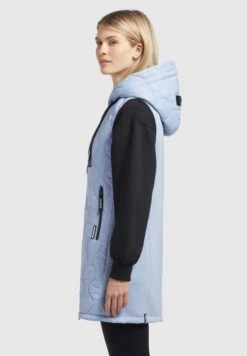 Khujo Malin - Chaleco - Blau -Moda Tienda c2dad14d58c5450cb3d2db5e66b14428