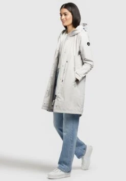 Khujo Adda - Parka - Hellgrau -Moda Tienda c3fc793445c3436394c539156ce3c806