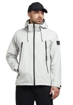 Khujo Adam - Impermeable - Hellgrau -Moda Tienda c45fded1cd86483c9d203fe9dec644b6