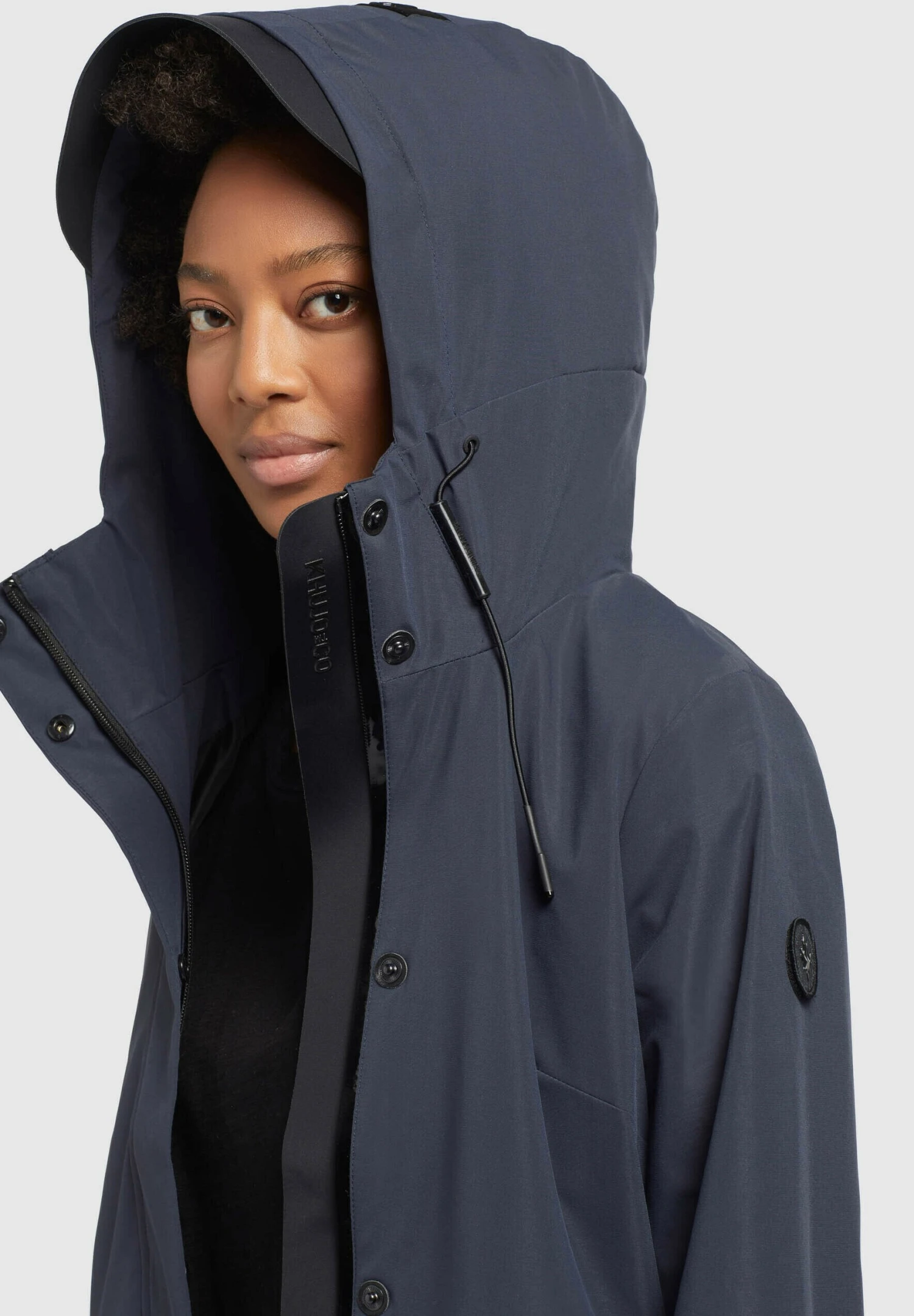 Khujo Izaf - Impermeable - Dunkelblau 9 Khujo Izaf - Impermeable - Dunkelblau - Image 7