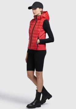 Khujo Fabia Shiny - Chaleco - Rot 13 Khujo Fabia Shiny - Chaleco - Rot -Moda Tienda c8ca6ad25044456384c462f9276baf72