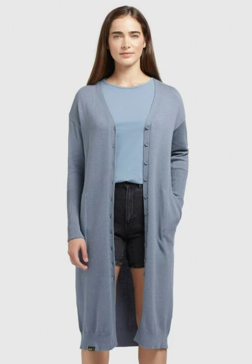 Khujo Elina - Abrigo Corto - Blau -Moda Tienda c9f94d95434345c8a2cc81199c158947