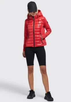 Khujo Ghita Shiny - Chaqueta De Entretiempo - Rot -Moda Tienda cd34feda48e34460a817b82eb2454149