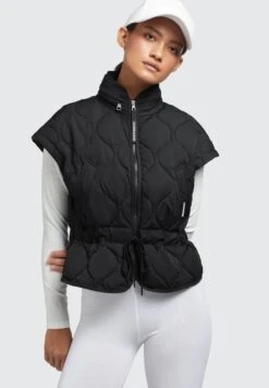 Khujo Hera - Chaleco - Schwarz -Moda Tienda ceb4b9f8d4ef41769396b482a08d83d2